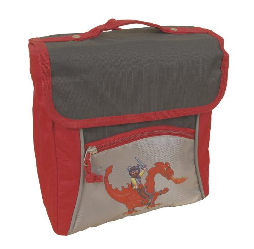Playmobil Kinder Vorschulranzen Drachen, rot-dunkelgrau, 22 x 25 x 8 cm Preisvergleich