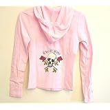 Thrill Ride Skull Rose Tattoo Design Biker Yoga Hoodie Pink - Skull Cross Bones Tattoo Design... by var goTwisterProductImageStrings = new Object();goTwisterProductImageStrings['prodImageNotAvailTextNoColor'] = 