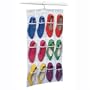 Clear Hanging 12-Pocket Shoe Bag