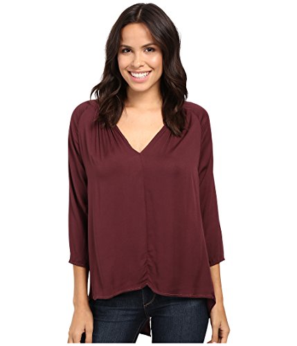 [マイケルスターズ] Michael Stars レディース Romy Rayon Long Sleeve Hi-Low Crossback Top トップス [並行輸入品]