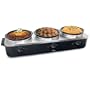 Maxi-Matic EWMST-33 Elite Gourmet Triple Slow-Cooker Buffet