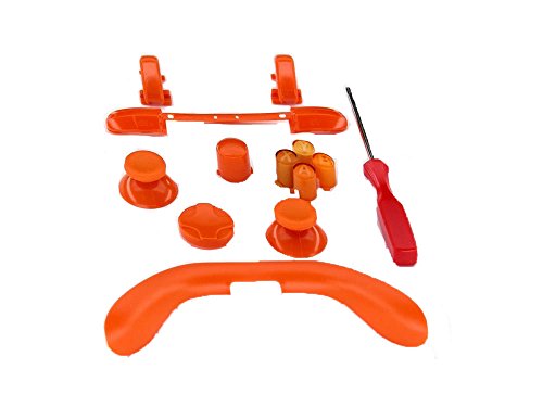 Xbox 360 Controller Custom Mod Kit - ORANGE - Thumbsticks, Dpad, RB LB, ABXY, Trim, Triggers, Guide - ORANGE Xbox 360 Controller Custom Mod Kit - ORANGE - Thumbsticks, Dpad, RB LB, ABXY, Trim, Triggers, Guide - ORANGE