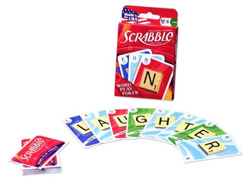 Scrabble Word Play Poker Card Game