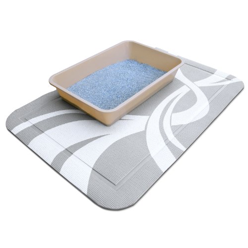 Petfusion Smartgrip Cat Litter Mat   Gray Twist   Large (35 X 24    hardware cloth litter box