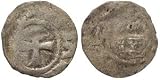 Crusaders, Kingdom of Jerusalem, Amaury and Successors, 1163 - c. 1219; Billon Denier