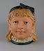 c1895 Bernard Bloch Eichwald girl form tobacco jar or humidor
