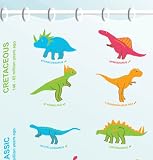 Dinosaurs Shower Curtain - EVA vinyl