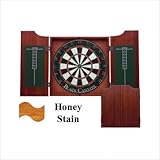 Dart Board Cabinet in Honey