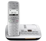 Gigaset  - E500A - Téléphone sans fil - Mains-libres - Avec Répondeur - Métal