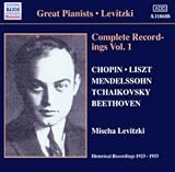 Levitzki: Complete Recordings, Vol. 1