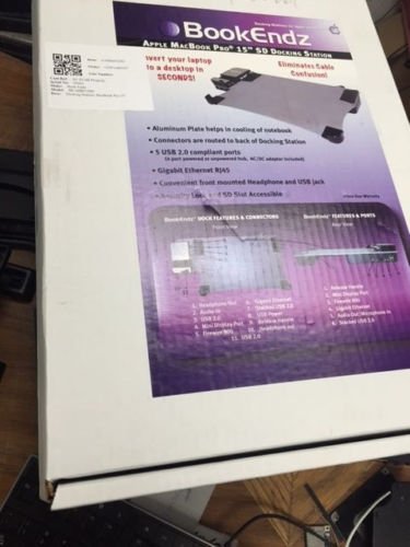 BookEndz Aluminum Docking Station for 15