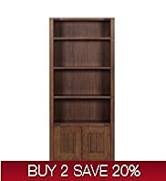 Sonoma Dark Bookcase