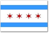 NEW City of Chicago 3'x5' Polyester Flag 3x5
