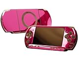 PlayStation Portable 2000 (PSP-Slim) Skin - NEW - PINK CHROME MIRROR system ....