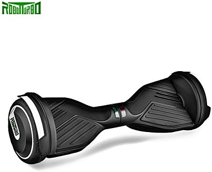 Robotturbo Hoverboard, 2 Wheel Self Balancing Scooter, Smart Electric Scooter, 6.5"wheel (Black)