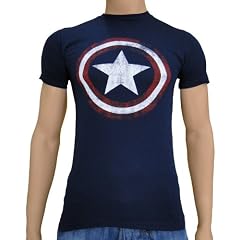 Captain America Vintage Logo T-Shirt XS-XXL