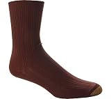 Gold Toe Women's Trellis Sock, Dark Brown, Sock Size 9-11