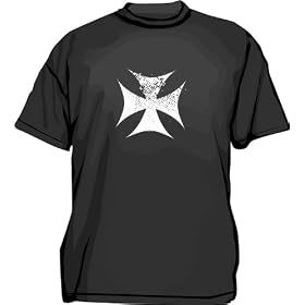 Distressed Style Maltese Cross Logo Kids T Shirt 2T thru Youth XL