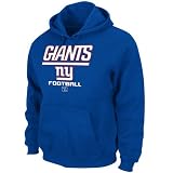 New York Giants Royal Critical Victory V Fleece Hooded Sweatshirt