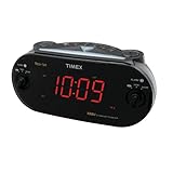 Timex T715B Dual Alarm Clock Radio (Black)