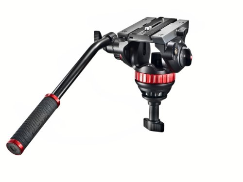 Manfrotto MVH502A Pro Fluid Video Neiger mit 75 mm Halbkugel und 504PL Preisvergleich