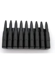 Bullets Die Cut Black Finished Belt Buckle.