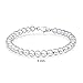 Bling Jewelry 925 Sterling Silver Beaded Ball Wedding Bridal Bracelet 6mm