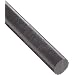 Nylon 6/6 Round Rod, Opaque Black, Standard Tolerance, Meets ASTM D5989 Specifications