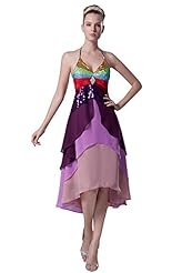 Strapless Off the Shoulder Charmeuse/Chiffon/Organza/Taffeta Mesh Sequined Backless Evening Dress 