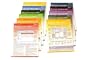 Microsoft Office 2007 Complete Quick Start Card Bundle - Bundle of 14 Handy Software Reference Guides - 1 for each Office 2007 Program: Word, Excel, Outlook, Outlook WA (Web Access), PowerPoint, Publisher, Access, Project, InfoPath, OneNote, Visio, Groove, Internet Explorer 7 & Vista - Computer Shortcuts, Cheats, Tips & Tricks Guides. 6 Pages Ea, Tri-Fold. Stores Easy.