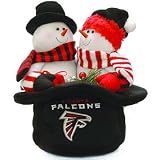 Atlanta Falcons Snowmen Top Hat Show Off Your Holiday And Team Spirit