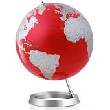 Buy Atmosphere Vision Red Ocean Globe 12-inch Tabletop