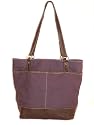 Croft & Barrow Purple Canvas Tote Shoulder Bag