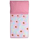 Field of Flowers 4-pc. Toddler Bedding Set - Set Periwinkle/Brown