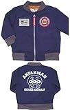 アンパンマン MA-1タイプブルゾン ANPANMAN 子供用 ボーイズ 男の子 男児 ガールズ 女の子 女児 j-fa9442★ 110cm ネイビー