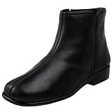 Aerosoles Women's Duble Trouble Boot,Black Leather,7 M US