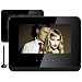 Odys Duo Tragbarer DVD-Player/Fernseher mit Touch-Bedienfeld und zus�tzlichem 17,8 cm (7 Zoll) Bildschirm (USB, DVB-T) schwarz