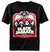 Black Sabbath 'Red Flames' Black T-Shirt