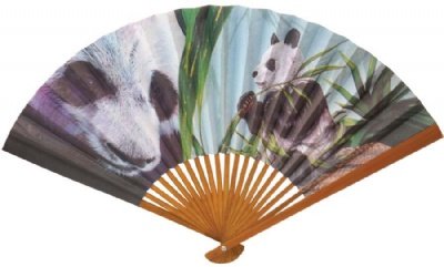 Paper Fan - Panda
