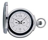 IMAGE OF Colibri Pocket Watch Day and Date Stainless Steel PWQ098895S