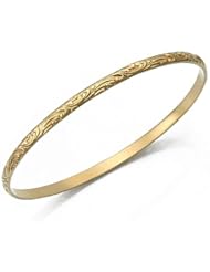 4mm Classic Design Moroccan Womens Bangle 035-4CDMWB