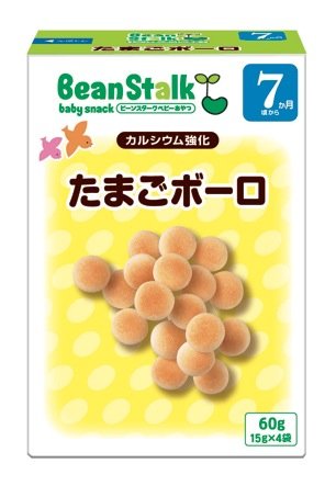ビンスタークスノー　たまごボーロ　60g