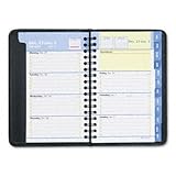 At-A-Glance(R) QuickNotes(R) Weekly/Monthly Planner, 3 3/4in. x 6in., Black, 12 months (January - December)