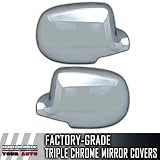 02-06 Cadillac Escalade Full Chrome Mirror Covers