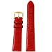 Watchband Genuine Lizard Red 18mm