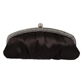 Satin, Frame Rhinestones and Closure - Evening Bag Ali (71 84142)