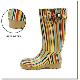Tamara Henriques - Women's Regatta Stripe Hunter Rain Boots