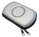 41bzkQOjSwL. SL160  Silver Airfoam EVA Protective Shell Carrying Case for Sony PSP Go + Carabiner Clip & LCD Screen Protector Film