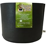 Smart Pots 5-Gallon Smart Pot Soft-Sided Container, Black