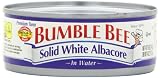 Bumble Bee Solid White Albacore in water, 5 Ounce Tins (Pack of 24)